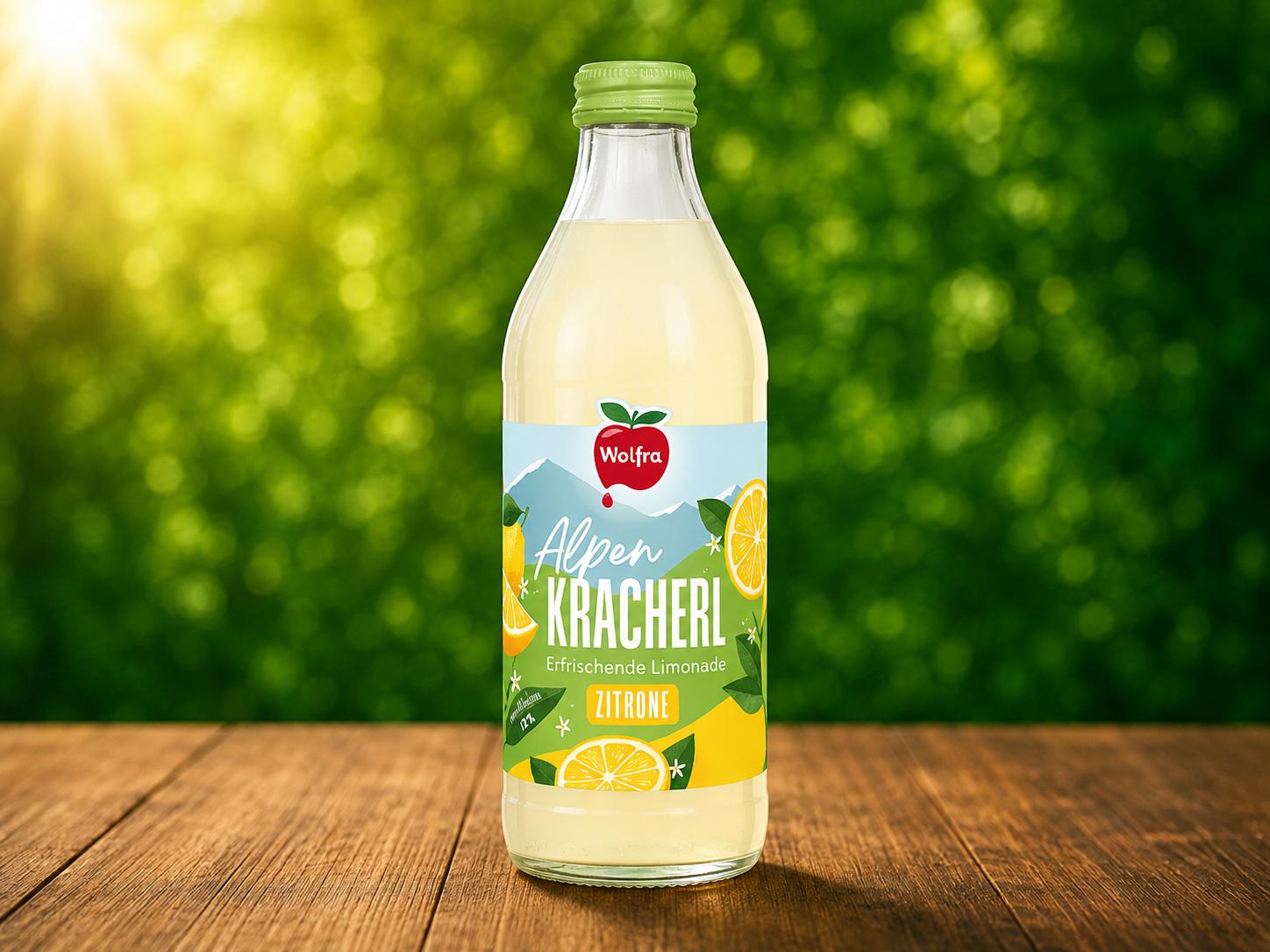 Wolfra Alpen Kracherl Zitrone