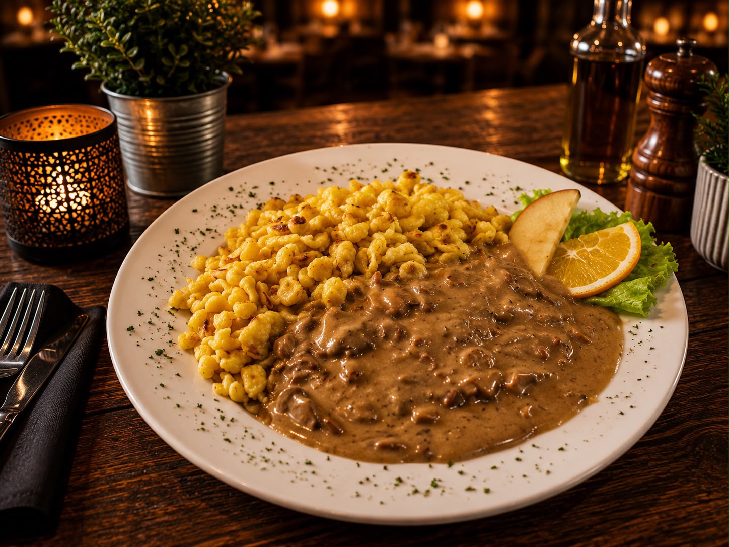 Rahmschnitzel